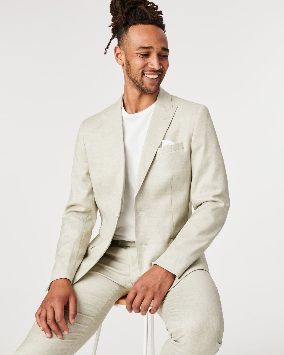 Mens Sage Green Tailored Jacket